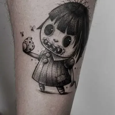 Tatuador en Madrid José Prieto Tattoo Blackwork Original Brazo